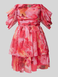 Cocktailkleid mit Volants von Lace & Beads - 45