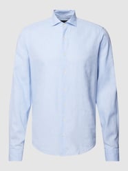 Koszula casualowa o kroju slim fit z kołnierzykiem typu kent od Roy Robson Niebieski - 46