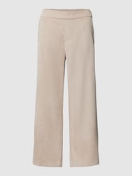 Broek van corduroy, model 'CHIARA' van MAC Beige - 37