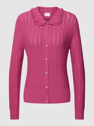 Strickjacke mit Strukturmuster Modell 'IRFANTINE' von Atelier Reve Rosa - 45