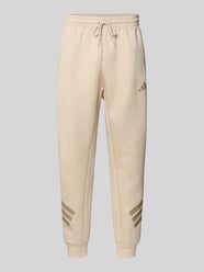 Regular Fit Sweathose mit Logo-Print von adidas Sportswear Beige - 1