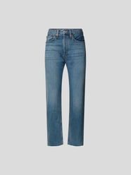 High Rise Jeans im Straight Fit von RE/DONE Blau - 31