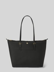 Handtasche mit Label-Applikation Modell 'KEATON' von Lauren Ralph Lauren Schwarz - 7