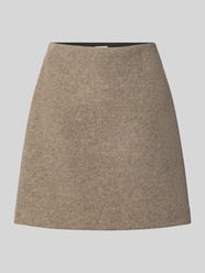 Minirock mit elastischem Bund Modell 'WOLCA' von ICHI Beige - 18