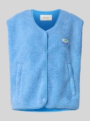 Regular fit gilet met logopatch, model 'Hoktown' van American Vintage - 11