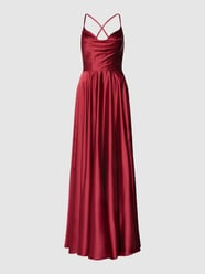 Abendkleid mit Herz-Ausschnitt von Luxuar Rot - 27