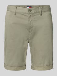 Slim Fit Chinoshorts aus Baumwoll-Mix von Tommy Jeans - 40