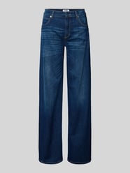 Flared jeans in 5-pocketmodel, model 'PALAZZO PATCH' van Cambio - 4