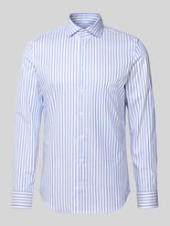 Slim fit zakelijk overhemd van katoen met kentkraag van SEIDENSTICKER - 40