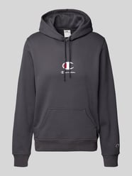 Hoodie mit Label-Stitching von CHAMPION Grau - 20