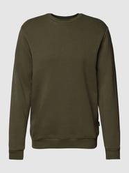 Sweatshirt mit Rundhalsausschnitt Modell 'CERES' von Only & Sons Grün - 3