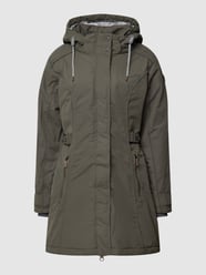 Jacke mit Label-Applikation von G.I.G.A. DX Grün - 14