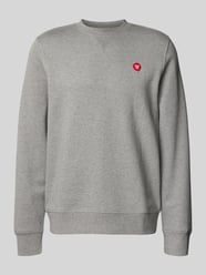 Sweatshirt met labelstitching, model 'Tye' van Wood Wood - 20