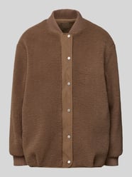 Fleecejacke mit Knopfleiste Modell 'Hulda' von OPUS - 7