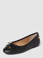 Ballerinas mit Schleifen-Detail Modell 'JAYNA-FLATS-CASUAL' von Lauren Ralph Lauren Schwarz - 34
