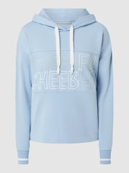 Bluza z kapturem i napisem  od BETTY & CO GREY Niebieski - 33