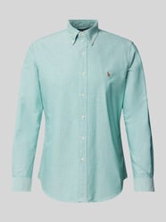 Slim Fit Freizeitemd mit Button-Down-Kragen von Polo Ralph Lauren Grün - 6