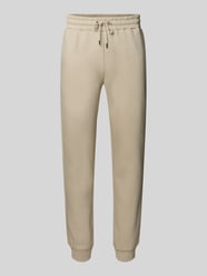 Sweatpants met elastische band en tunnelkoord, model 'GORDON' van Jack & Jones Beige - 15