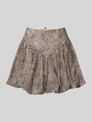 Minirok in laagjeslook, model 'LISSETT' van Bardot - 38