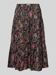 Midirock im Stufen-Look Modell 'Morning' von LOLLYS LAUNDRY - 21