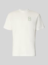 Regular Fit T-Shirt aus reiner Baumwolle Modell 'CN Tenniscourt Backprint' von Lacoste - 26