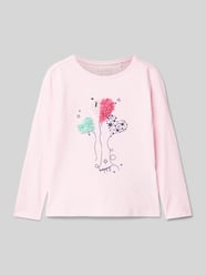 Longsleeve mit Motiv-Print von Blue Seven Rosa - 2