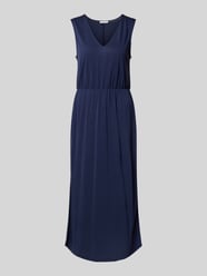 Midikleid mit V-Ausschnitt und Seitenschlitzen von Christian Berg Woman - 22