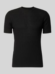 T-Shirt aus Viskose-Mix in Ripp-Optik von Antony Morato - 15