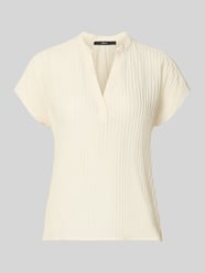 Blusenshirt aus Viskose-Mix mit Serafino-Ausschnitt von Zero - 34