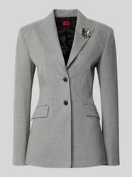Longblazer mit metallischer Brosche Modell 'Asmalla' von HUGO - 1