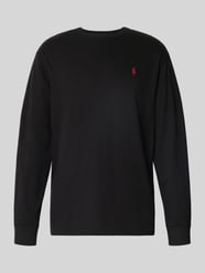 Bluzka o kroju classic fit z długim rękawem i wyhaftowanym logo od Polo Ralph Lauren - 48