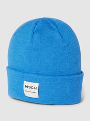 Beanie aus Woll-Mix Modell 'MOJO' von MOSS COPENHAGEN Blau - 3