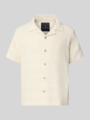 Koszula casualowa o kroju regular fit z kołnierzem z połami model 'Carlo' od Zuitable - 3