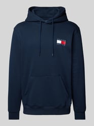 Hoodie mit Label-Print von Tommy Jeans Blau - 2