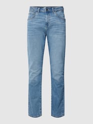Slim Fit Jeans mit Eingrifftaschen von Tom Tailor Blau - 5