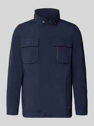 Regular fit jack met opstaande kraag van bugatti - 11
