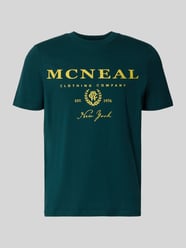 T-Shirt mit Label-Print und Rundhalsausschnitt von MCNEAL - 2