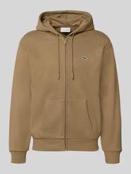 Regular Fit Sweatjacke aus Baumwoll-Mix von Lacoste - 19