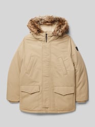 Parka mit Pattentaschen von Polo Ralph Lauren Teens Beige - 11