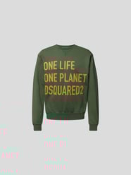 Sweatshirt mit Prints von Dsquared2 Grün - 15