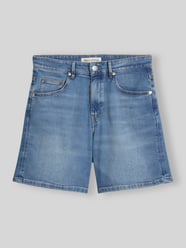 Bermudy o kroju regular fit z mieszanki bawełny od Marc O'Polo - 34