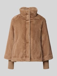 Regular Fit Teddyjacke mit Stehkragen von FUCHS SCHMITT Beige - 39