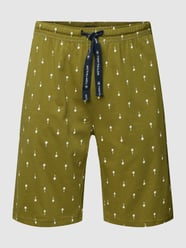 Sweatshorts met steekzakken, model 'MIX IT UP!' van Tom Tailor Groen - 48
