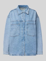 Loose Fit Jeansjacke aus reiner Baumwolle Modell 'LEMMIE' von ONLY - 3