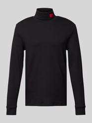 Longsleeve mit Rollkragen Modell 'Derollo' von HUGO Schwarz - 14