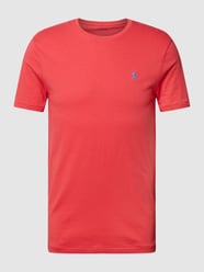 T-Shirt mit Label-Stitching von Polo Ralph Lauren Rot - 29