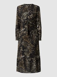 Midikleid mit Animal-Print  von Princess Goes Hollywood Schwarz - 28