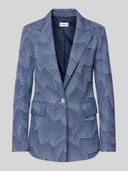 Blazer mit Knopfverschluss Modell 'IDINA' von Marella Blau - 44