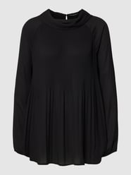 Blouse met plissévouwen van Betty Barclay Zwart - 33