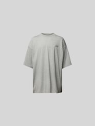 T-Shirt mit Label-Stitching von VETEMENTS Grau - 46